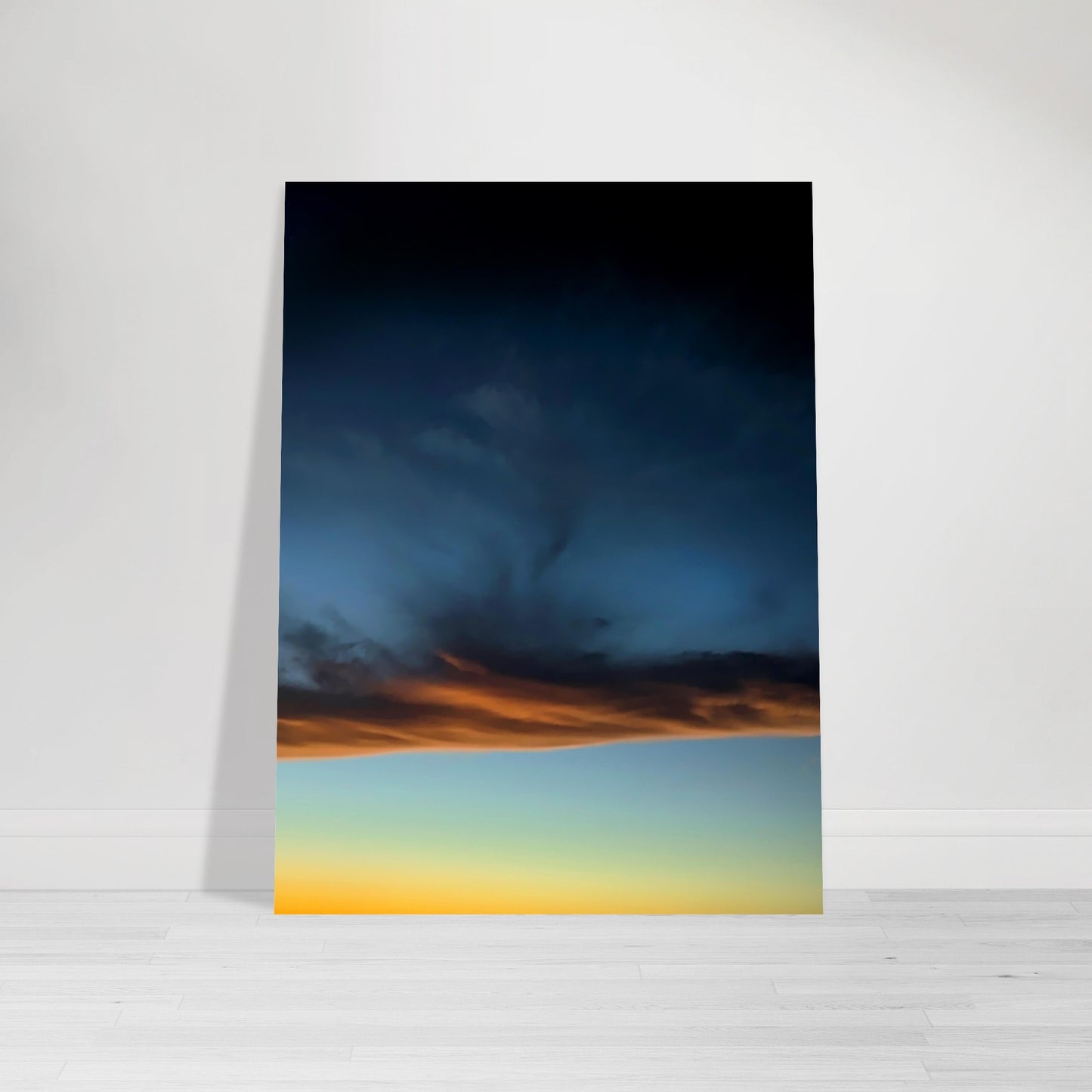 Photographic print of a deeply colorful and inspiring sunset in Marfa Texas by Allison Cartwright , Found Art Studio.